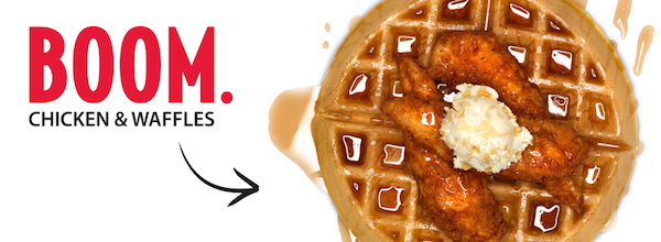 chicken and waffles